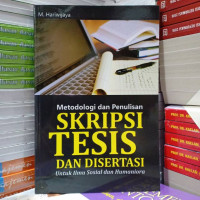 Image of METODOLOGI PENULIS SKRIPSI DAN TESIS