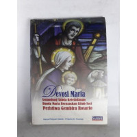 Image of DEVOSI MARIA : senandung sabda keteladanan Bunda Maria berazaskan kitab suci peristiwa grmbira rosario