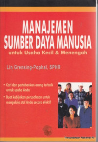 Image of Manajemen sumber daya manusia untuk usaha kecil dan menengah