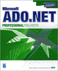 Image of MICROSOFT ADO.NET PROFESSIONAL PROJECTS VOLUME 1
