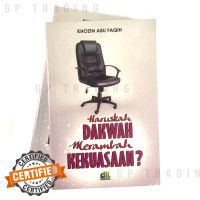 Image of HARUSKAH DAKWA MERAMBAH KEKUASAAN?