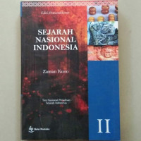 Image of SEJARAH NASIONAL INDONESIA II : zaman kuno
