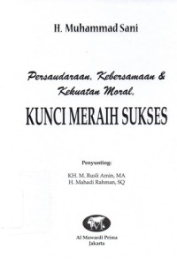 Image of KUNCI MERAIH SUKSES