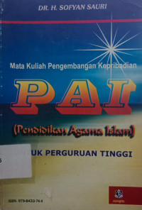 Image of MATA KULIAH KEPRIBADIAN PAI ( PENDIDIKAN AGAMA ISLAM )