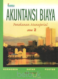 Image of AKUNTANSI BIAYA PENEKANAN MANAJERIAL JILID 2