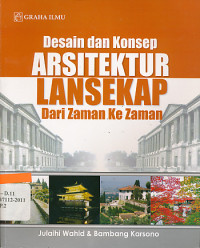 Image of Desain dan konsep arsitektur lansekap dari zaman ke zaman