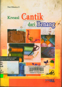 Image of Kreasi Cantik Dari Benang