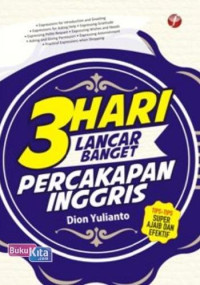Image of 3 Hari Lancar Banget Percakapan Inggris