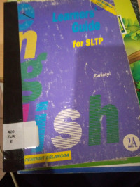 Image of English : learner's guide for SLTP 2A