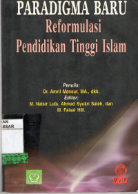 Image of PARADIGMA BARU REFORMULASI PENDIDIKAN TINGGI ISLAM