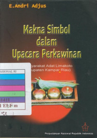 Image of Makna simbol dalam upacara perkawinan