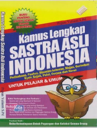 Image of KAMUS LENGKAP SASTRA ASLI INDONESIA