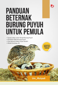Image of Panduan Beternak Burung Puyuh Untuk Pemula