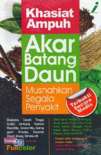 Image of KHASIAT AMPUH AKAR BATANG DAUN MUSNAHKAN SEGALA PENYAKIT