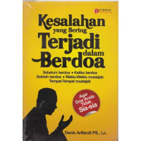 Image of KESALAHAN YANG SERING TERJADI DALAM BERDOA