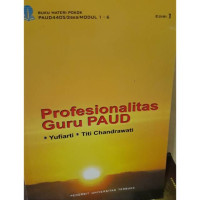 Image of PROFESIONALITAS GURU PAUD EDISI 1