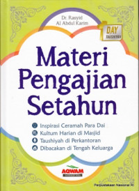 Image of Materi pengajian setahun
