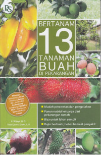 Image of Bertanam 13 tanaman buah di pekarangan
