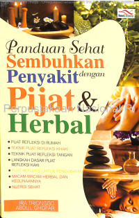 Image of Panduan sehat sembuhkan penyakit dengan pijat dan herbal