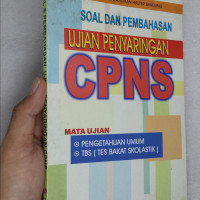 Image of SOAL DAN PEMBAHASAN UJIAN PENYARINGAN CPNS