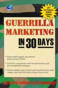 Image of Guerrilla marketing in 30 days