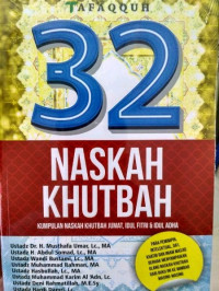 Image of 32 NASKAH KHUTBAH