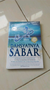 Image of DAHSYATNYA SABAR