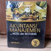 Image of akuntansi manajemen untuk hotel dan restoran
