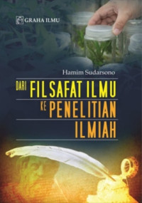 Image of Dari filsafat ilmu ke penelitian ilmiah