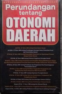 Image of PERUNDANGAN TENTANG OTONOMI DAERAH