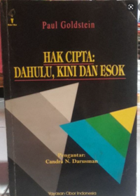 Image of HAK CIPTA : DAHULU, KINI DAN ESOK