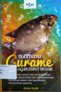 Image of BUDI DAYA  GURAME AGAR CEPAT BESAR