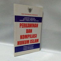 Image of Undang-Undang Republik Indonesia Nomor 1 Tahun 1974 Tentang Perkawinan dan kompilasi hukum islam