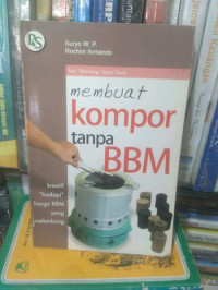 Image of Membuat kompor tanpa BBM