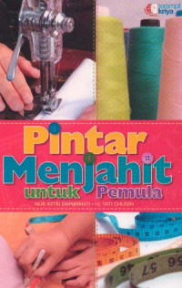 Image of Pintar menjahit untuk pemula