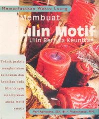 Image of Membuat lilin motif: Lilin berjuta keunikan