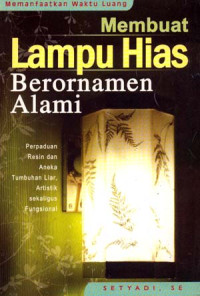 Image of MEMBUAT LAMPU HIAS BERORNAMEN ALAMI