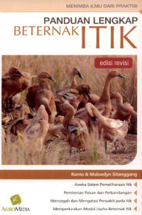 Image of Panduan lengkap beternak itik