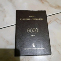 Image of KAMUS INGGRIS INDONESIA 6000 KATA