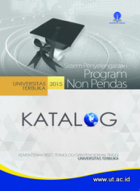Image of KATALOG UNIVERSITAS TERBUKA 2015 PROGRAM PENDAS
