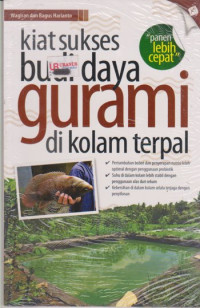 Image of KIAT SUKSES BUDI DAYA GURAMI DIKOLAM TERPAL