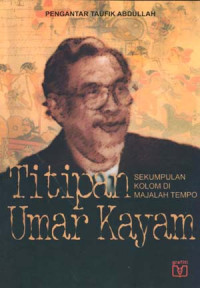 Image of TITIPAN UMAR KAYAM : sekumpulan kolom di majalah Tempo