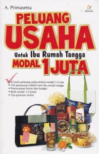 Image of PELUANG USAHA UNTUK IBU RUMAH TANGGA MODAL 1 JUTA