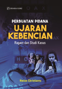 Image of PERBUATAN PIDANA UJARAN KEBENCIAN