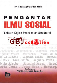 Image of PENGANTAR ILMU SOSIAL SEBUAH KAJIAN PENDEKATAN STRUKTURAL