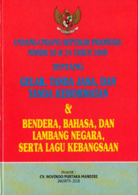Image of Gelar tanda jasa dan tanda kehormatan