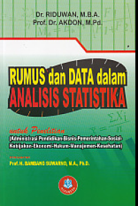 Image of RUMUS DAN DATA DALAM ANALISIS STATISKA