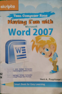 Image of HAVING FUN WITH MICROSOFT WORD 2007