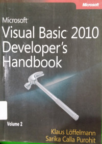 Image of MICROSOFT VISUAL BASIC 2010 DEVELOPER'S HANDBOOK