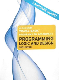 Image of PROGRAMS TO ACCOMPANY PROGRAMMING LOGIC AND DESIGN